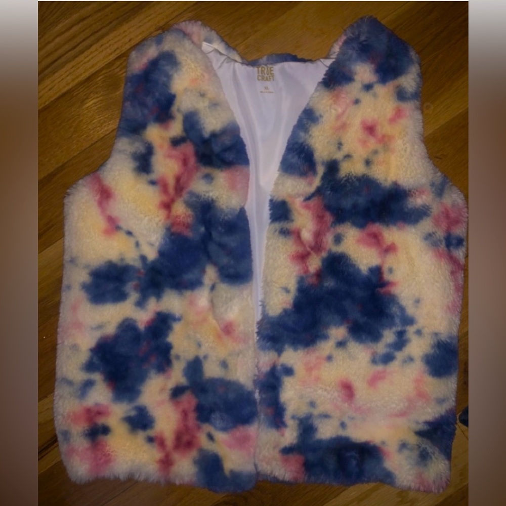 Girls True Craft Vest with Faux Fur Lining XL